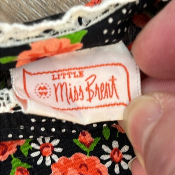 Toddler Girl Vintage Montgomery Ward Dress Rose Buds Daisies Lace Size 24 month? - Picture 4 of 11